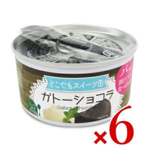 トーヨーフーズ どこでもスイーツ缶 ガトーショコラ 150g × 6個｜tsutsu-uraura