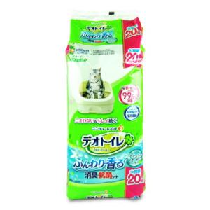 デオトイレ ユニ・チャーム 猫用 シート ふんわり香る消臭・抗菌シート