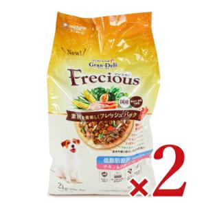 ユニ・チャーム グランデリ フレシャス ドッグフード アダルト成犬用 低脂肪設計 チキン・小魚入り ...