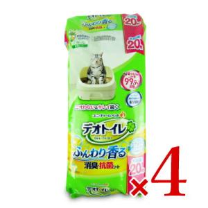 デオトイレ ユニ・チャーム 猫用 シート ふんわり香る消臭・抗菌シート