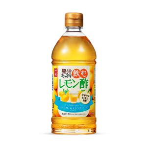 内堀醸造 果汁たっぷり飲むレモン酢 500mlペット｜tsutsu-uraura