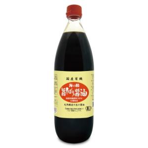 海の精 国産有機 旨しぼり醤油 1000ml 有機JAS