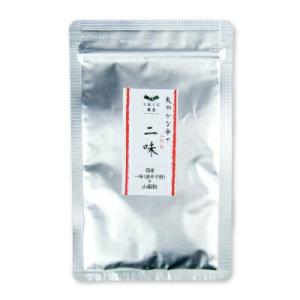 選択可 うおくに商店 紀州山椒唐辛子粉 二味 10g