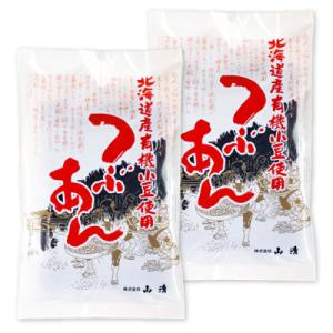 山清 北海道産有機小豆使用つぶあん 200g × 2個｜tsutsu-uraura