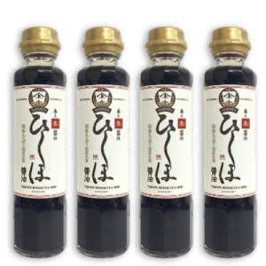 ヤマト醤油味噌 香る生醤油 ひしほ醤油 180ml × 4本