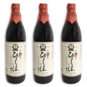 醤油 しょうゆ 本醸造 濃口醤油 ヤマト醤油味噌 香る生醤油 ひしほ醤油 900ml×3本