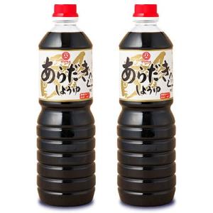 醤油 しょうゆ 山内本店 あらだきしょうゆ 1L×2本｜tsutsu-uraura