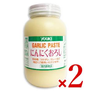 ユウキ食品 にんにくおろし 1kg × 2個  youki  業務用