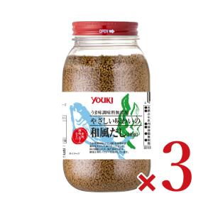 ユウキ食品 化学調味料無添加の和風だし 400g × 3個｜にっぽん津々浦々