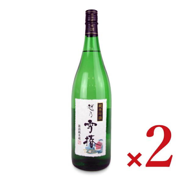 雪椿酒造 越乃雪椿 純米吟醸 花 1800ml × 2本