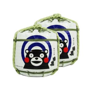 瑞鷹 くまもと菰樽(くまモン絵入)日本酒 辛口　1800ml × 2本 爆買