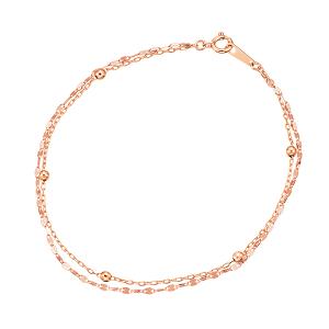 ジュエリーツツミ K18イエローゴールドアンクレット : ジュエリー