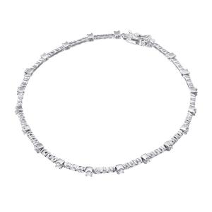 チョッパー様　K10 ホワイトゴールドダイヤモンドブレスレット チョッパー様 K10 ホワイトゴールドダイヤモンドブレスレット