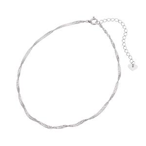 ジュエリーツツミ K18イエローゴールドアンクレット : ジュエリー