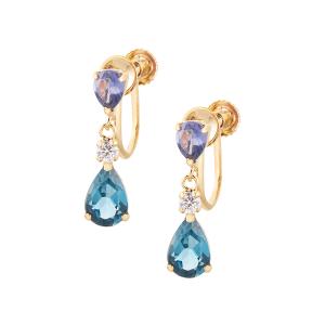 ツツミ　k18YG クローバーピアス ツツミ k18YG クローバーピアス ツツミ k18YG クローバーピアス