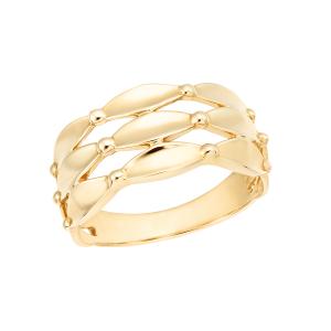 hum deco lace ブラウンダイヤ T-bar ring IMG_3808.jpg