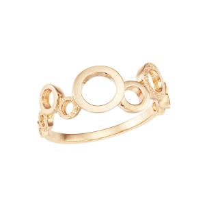 ジュエリーツツミ K10イエローゴールド淡水パールリング