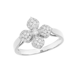 ジュエリーツツミ K18イエローゴールド鑑定書付ダイヤモンドリング