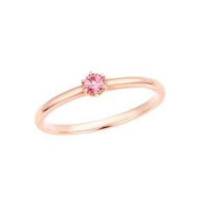 ジュエリーツツミ K10ピンクゴールドピンクトルマリンリング