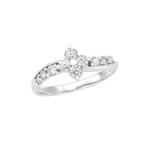 リング エタニティ ダイヤモンド SI-クラス 0.40ct k18ゴールド 誕生日