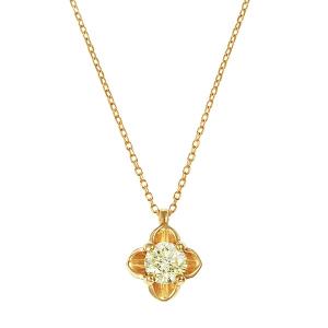 k18イエローゴールド　ダイヤモンドプチネックレス K18イエローゴールドダイヤモンドネックレス(RPN561-001)|TSUTSUMI