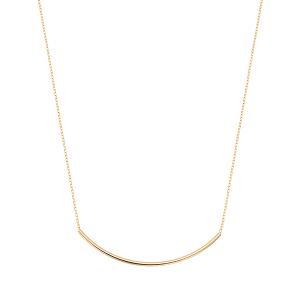 ジュエリーツツミ K18イエローゴールドネックレス（40cm