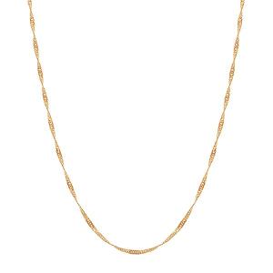 ジュエリーツツミ K18イエローゴールドアジャスターチェーン