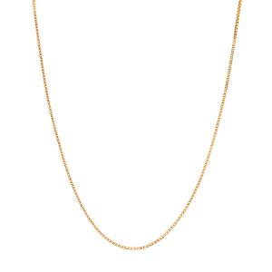 ジュエリーツツミ K18イエローゴールドネックレス（40cm