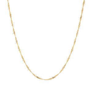 ジュエリーツツミ　K18 ネックレス　RNC071 ジュエリーツツミ K18イエローゴールドネックレス（40cm