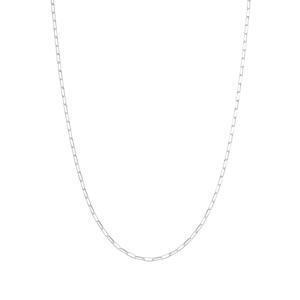 ジュエリーツツミ K14ホワイトゴールドネックレス（45cm