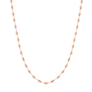 ジュエリーツツミ K18イエローゴールドネックレス（40cm