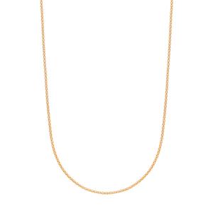 ジュエリーツツミ K18イエローゴールドネックレス(40cm） : ジュエリー