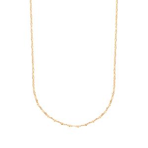ジュエリーツツミ K18イエローゴールドロングネックレス（70cm