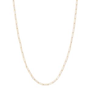 ジュエリーツツミ K18イエローゴールドネックレス（50cm