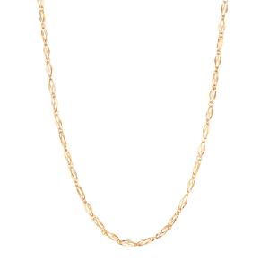 ジュエリーツツミ K18イエローゴールドネックレス（40cm