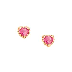 ジュエリーツツミ K18イエローゴールドエメラルドピアス : ジュエリー