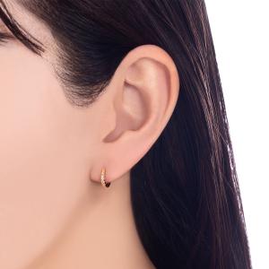 K18イエローゴールドダイヤモンドピアスの詳細画像2