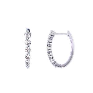 ジュエリーツツミ　プラチナダイヤモンド　ピアス(片側のみ） プラチナダイヤモンドピアス(RPE613)|TSUTSUMI（ジュエリー