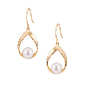 MIKIMOTO（ミキモト） （新品仕上げ済）ミキモト パール ダイヤ ピアス