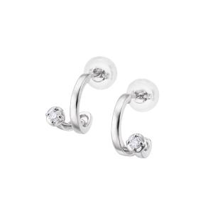 ジュエリーツツミ プラチナダイヤモンドピアス スタッドピアス 一粒