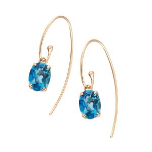 ジュエリーツツミ K18イエローゴールドアコヤ真珠ピアス（7mm