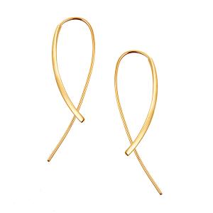 CHROME HEARTS（クロムハーツ） ピアス RUBBER HOOP CROSS SML クロス