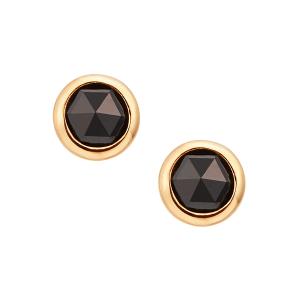 ジュエリーツツミ プラチナダイヤモンドピアス Pt ホースシュー 馬蹄