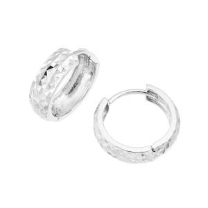 ジュエリーツツミ K10ホワイトゴールドタンザナイトピアス