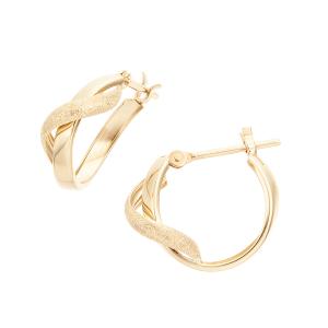 ジュエリーツツミ K10ホワイトゴールドタンザナイトピアス