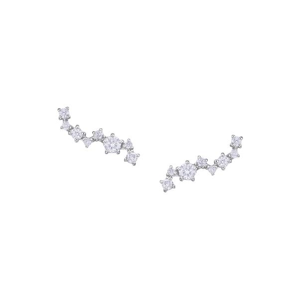 プラチナダイヤモンドピアス