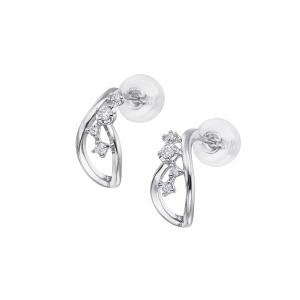 ジュエリーツツミ プラチナダイヤモンドピアス : ジュエリーツツミ