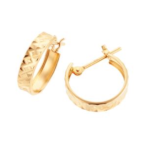 人気爆発キヘイ！片耳2ホール用ツインピアス☆18金イエローゴールド