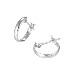 ジュエリーツツミ ツツミ ピアス K10 ホワイトゴールド ダイヤモンド