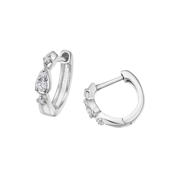 プラチナダイヤモンドピアス